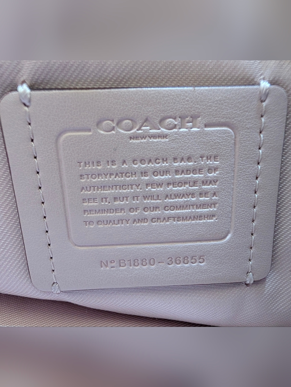 Coach Edie Soft Pink Pebbled Leather Shoulder Bag with Chain Straps. GWP - Picture 9 of 12